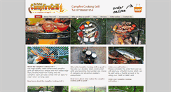 Desktop Screenshot of campfirecookinggrill.co.uk